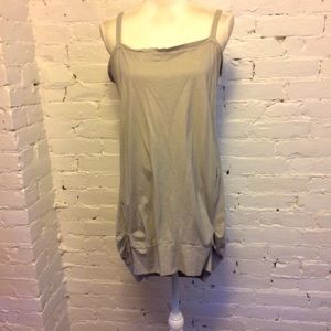 Hache Mini dress sleeveless metallic stone 42